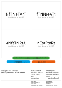 NfTNeTArT. from Net Art to Art NFT